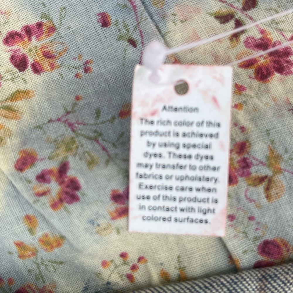 LOW RISE 1st KISS Floral Denim Women's Shorts SIZE 0 JUNIORS NWT - Picture 8 of 15